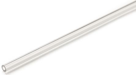 RS PRO Rund Acrylglas Rohr Transparent, Außen-Ø 50mm / Innen-Ø 40mm, 1m, Acryl