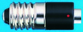 Marl LED Leuchtmittel Weiß, 110V Ac / 750mcd, Ø 4.8mm X 25mm, Sockel E10