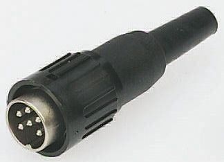 Amphenol Industrial, C 091 B 7 Pole M16 Din Plug, 5A, 100 V Ac, Male, Cable Mount