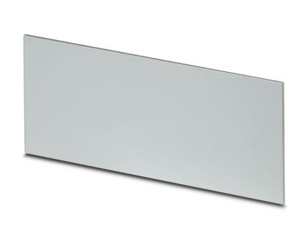 Phoenix Contact UM-ALU Series Aluminium Front Plate for Use with UM-ALU 4-..COVER PA.. Lateral Elements, 166.3 x 71.8 x