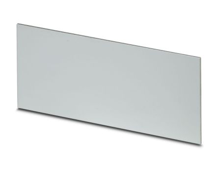 Phoenix Contact UM-ALU Series Aluminium Front Plate for Use with UM-ALU 4-..COVER PA.. Lateral Elements, 201.3 x 71.8 x