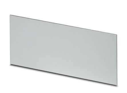 Phoenix Contact UM-ALU Series Aluminium Front Plate for Use with UM-ALU 4-..COVER PA.. Lateral Elements, 991.3 x 71.8 x