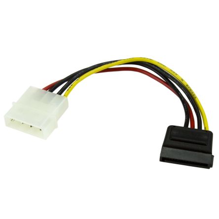 StarTech.com LP4 to SATA Power Cable, 6in