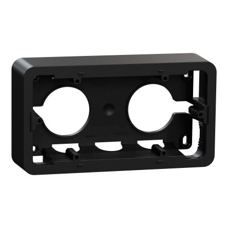 Schneider Electric Anthracite, 2 Gang, New Unica