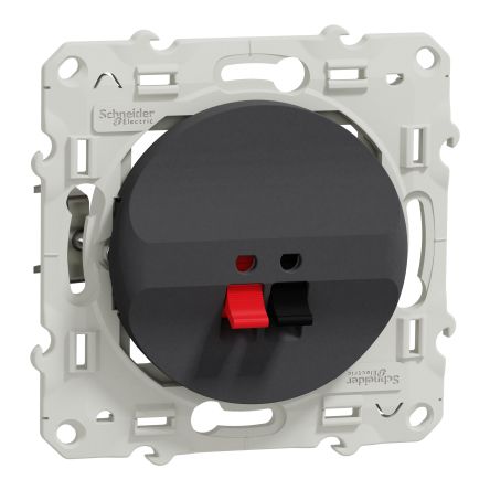 Schneider Electric Anthracite, 1 Gang, Odace