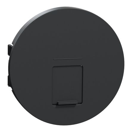 Schneider Electric Black, 1 Gang, Odace