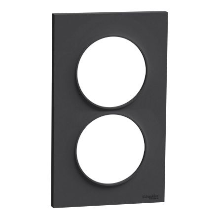 Schneider Electric Anthracite, 2 Gang, Odace