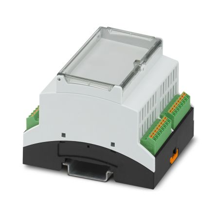 Phoenix Contact DIN Rail Housing Enclosure Type BC Series, 71.6 x 89.7 x 60.7mm, Polycarbonate DIN Rail Enclosure