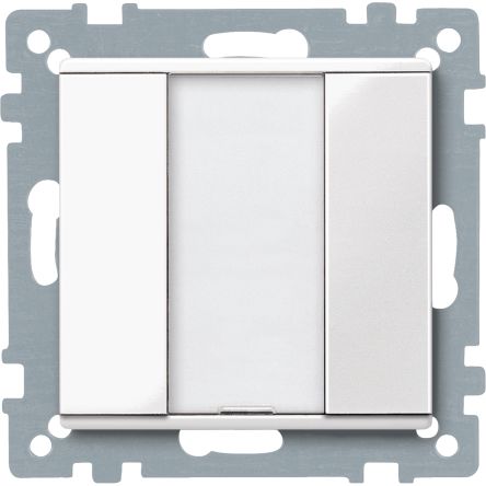 Schneider Electric Grey Push Button Light Switch, MTN
