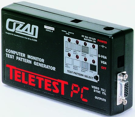 APPLICATION OF TV TEST EQUIPMENT