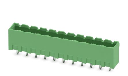 Phoenix Contact, 5.08mm Pitch, COMBICON MSTBVA, 11 Way,, Pluggable Terminal Block, Header, Through Hole, Solder