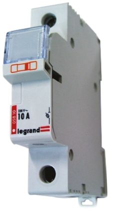 Legrand Porte-fusible unipolaire + neutre 16A 1 module
