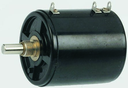 Vishay 860, Tafelmontage 10-Gang Dreh Potentiometer 100Ω ±3% / 8W, Schaft-Ø 6,35 Mm