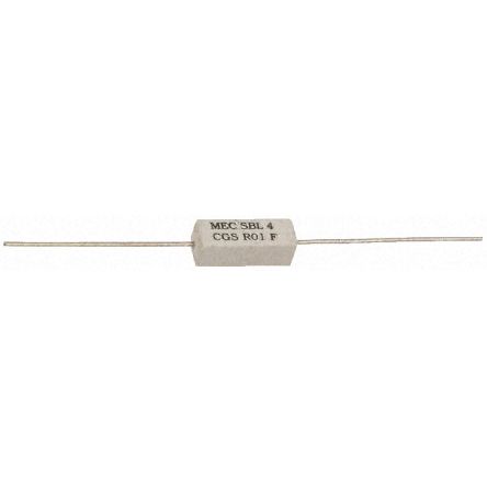 TE Connectivity 33mΩ Metal Foil Resistor 4W ±5% SBL4R033J