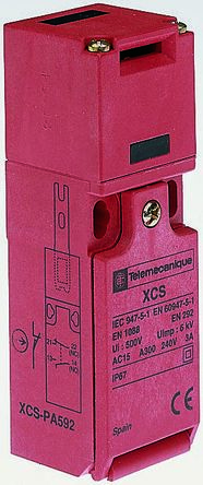 Telemecanique Sensors XCSPA Sicherheits-Verriegelungsschalter Codiert 1 Öffner / 1 Schließer Schließer/Öffner 240V