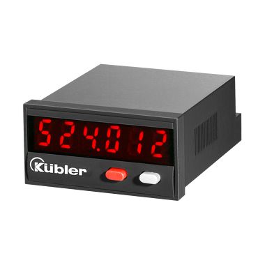Kübler Compteur CODIX 524 Heures, Minutes, Secondes 10→30 V C.c. LED 6 Digits