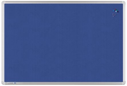 Legamaster Notiztafel Typ Stiftplatine Blau Filz Aluminium Antimagnetisch B. 1.2m H. 900mm