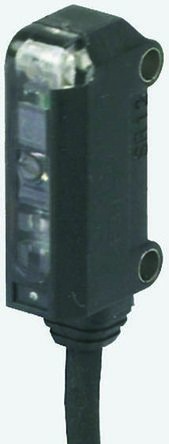 Omron E3T Kubisch Optischer Sensor, Reflektierend, Bereich 5 Mm → 15 Mm, NPN Ausgang, Anschlusskabel