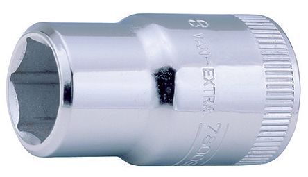 Bahco 1/2 In Drive 22mm Standard Socket, 6 Point, 39 Mm Overall Length
