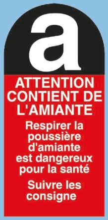 Brady Hazardous Substance Sign With French Text PET Hazard Warning Label