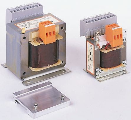 Block DIN 导轨安装套件, 变压器配件, 铝制, 84 x 15.7 x 96.5mm, 使用于EI 84/43.5 磁芯