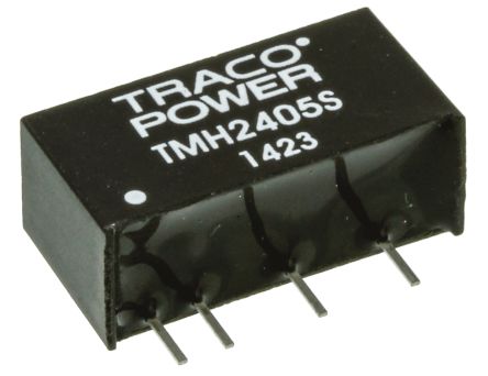 TRACOPOWER TMH DC/DC-Wandler 2W 24 V Dc IN, 5V Dc OUT / 400mA 1kV Dc Isoliert