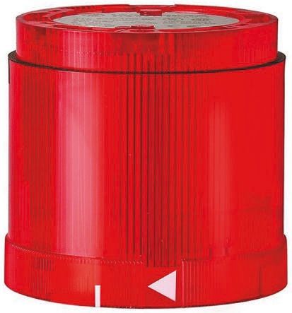 Werma KombiSIGN 70 842 Xenon Signalleuchte Blitz-Licht Rot, 230 V Ac, 70mm X 65.5mm