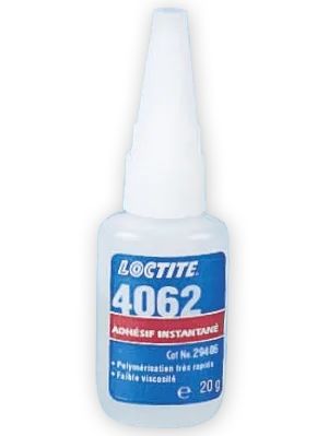 Loctite Super Glue Liquide Transparent, Bouteille, 20 G, 4062