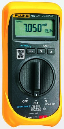 Fluke Calibrateur De Boucle 705 24mA, Etalonné RS