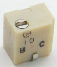 Bourns PVG5 12-Gang SMD Trimmer-Potentiometer, Einstellung Von Oben, 2kΩ, ±10%, 0.25W, J-Schraubkloben, L. 4.8mm