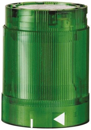 Werma Segnalatore, Verde, 230 V C.a., Ø Base 50mm, H 67mm