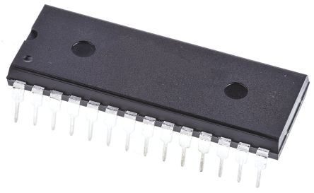 Microchip Microcontrôleur, 8bit, 24 B RAM, 512 X 12 Mots, 4MHz,, DIP 28, Série PIC16C