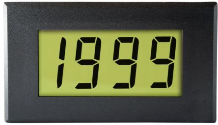 Lascar Voltímetro Digital AC, Con Display LCD, 3.5 Dígitos, Precisión +/-2%, Alim. 7,5 → 14 V Cc, Dim. 72mm X