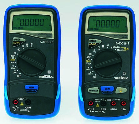 MX0023-G | Metrix MX 23 Handheld Digital Multimeter 750V ac 1000V dc ...