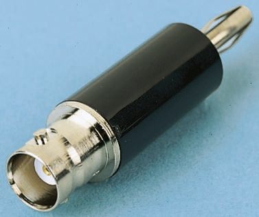 Fluke, Male To Female Test Connector Adapter With Beryllium Copper, Brass Contacts And Nickel Plated - Socket Size: 4mm