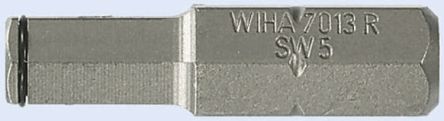 Wiha Tools 6 Mm Schraubbit, Biteinsatz CrV-Stahl