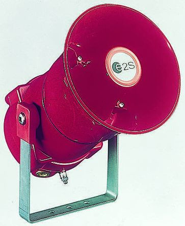 e2s 电子报警器, BEXS110E系列, 23音调, 24V 直流, 红色, ATEX, IP66