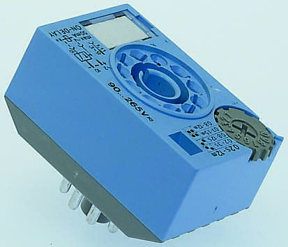 Releco CT2-A Series Plug In Timer Relay, 90 → 150V Ac/dc, 0.2 → 30 Min, 0.2 → 30s, 1-Function