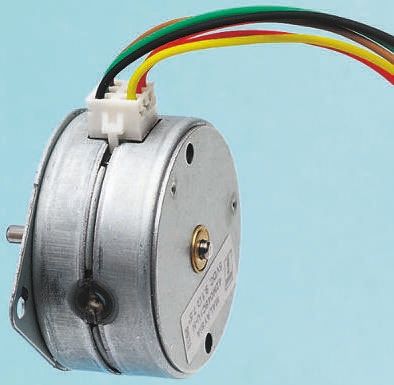 McLennan Servo Supplies Unipolar Permanent Magnet Stepper Motor 7.5&#176;, 6.6Ncm, 5 V dc, 550 mA, 6 Wires