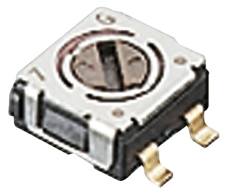Nidec Components Interrupteur à Clé, 0.1 A, 1 Contact