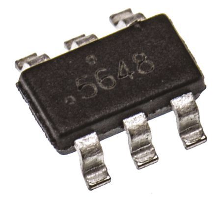 Onsemi Dual N-Channel MOSFET, 680 MA, 25 V, 6-Pin SOT-23 FDC6303N