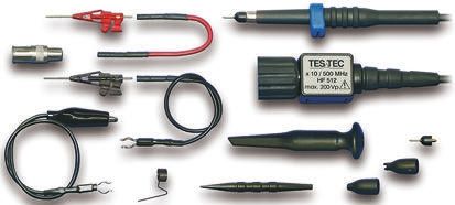 Testec TT-HF 512 Oscilloscope Probe, Probe Type: Passive 500MHz 200V ac/dc