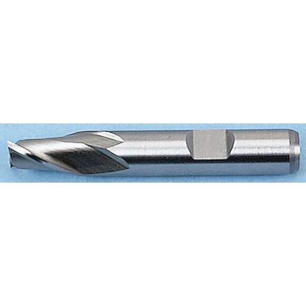 多马 键槽铣刀, HSS-E-PM制, 直柄, 3.5mm刀头直径, 2刃, 54 mm总长