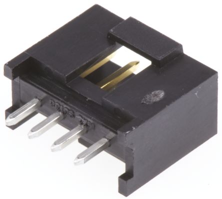 Molex Conector Macho Para PCB Serie C-Grid III De 4 Vías, 1 Fila, Paso 2.54mm, Para Soldar, Montaje En Orificio Pasante