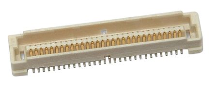 TE Connectivity Free Height Leiterplatten-Stiftleiste Gerade, 60-polig / 2-reihig, Raster 0.8mm, Platine-Platine,