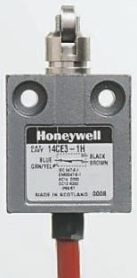 Honeywell, 14CE系列 限位开关, 柱塞式, IP65, 最大1500V直流