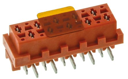 TE Connectivity Micro-MaTch Leiterplattenbuchse Gerade 10-polig / 2-reihig, Raster 1.27mm