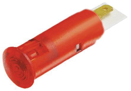 Signal Construct LED Schalttafel-Anzeigelampe Rot 12 → 14V, Montage-Ø 6mm, Lötanschluss