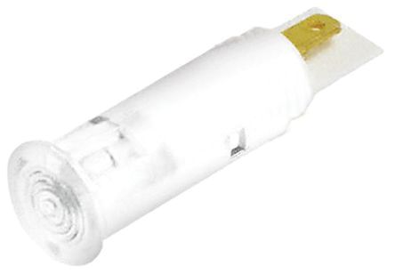 Signal Construct LED Schalttafel-Anzeigelampe Weiß 24 → 28V, Montage-Ø 6mm, Lötanschluss