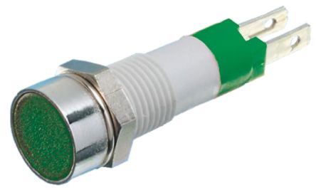 Signal Construct LED Schalttafel-Anzeigelampe Grün 12 → 14V, Montage-Ø 8mm
